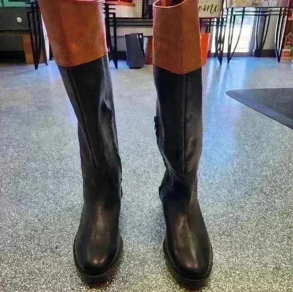 NWT RALPH LAUREN knee high leather riding boot - Picture 7 of 10